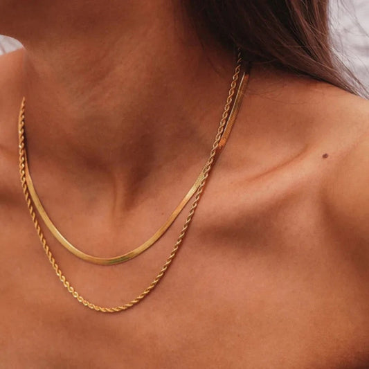 Harper Rope Duo Necklace
