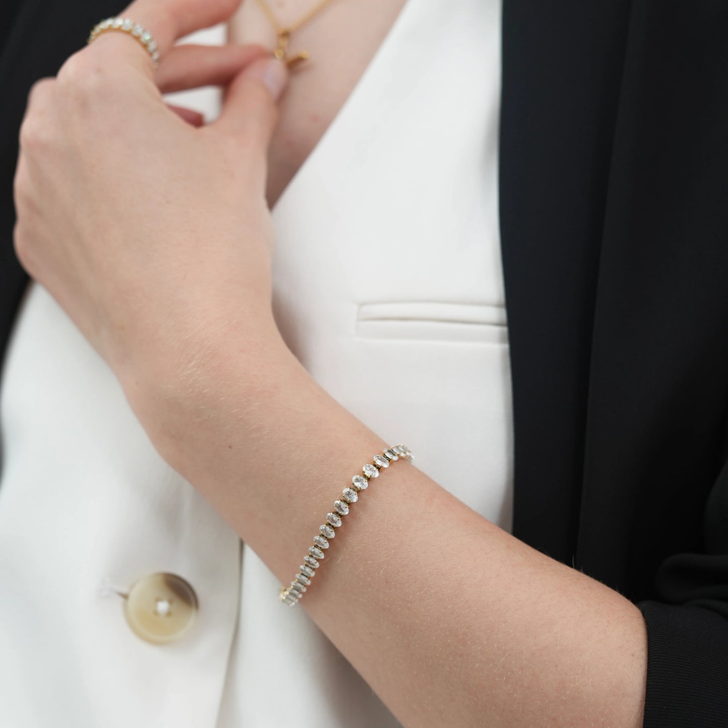 Marquise Tennis Bracelet