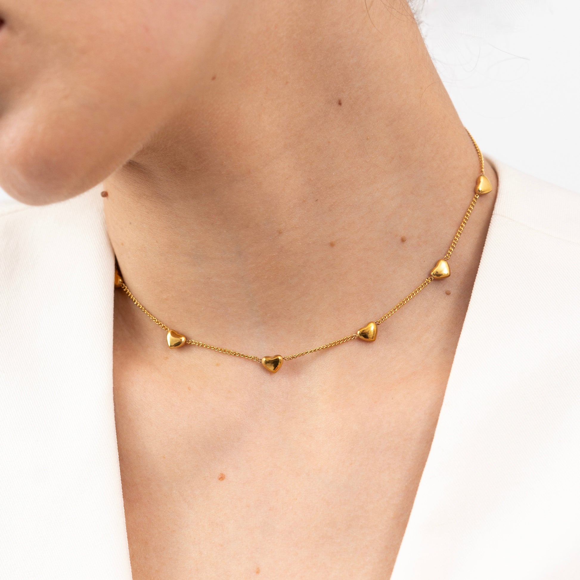 Lovers Dream Hearts Necklace-Ready to purchase? Find affordable Love Tiny Heart Necklace options here. Shop now for the perfect gift or treat yourself to a charming accessory. 🏆-Dazzledvenus