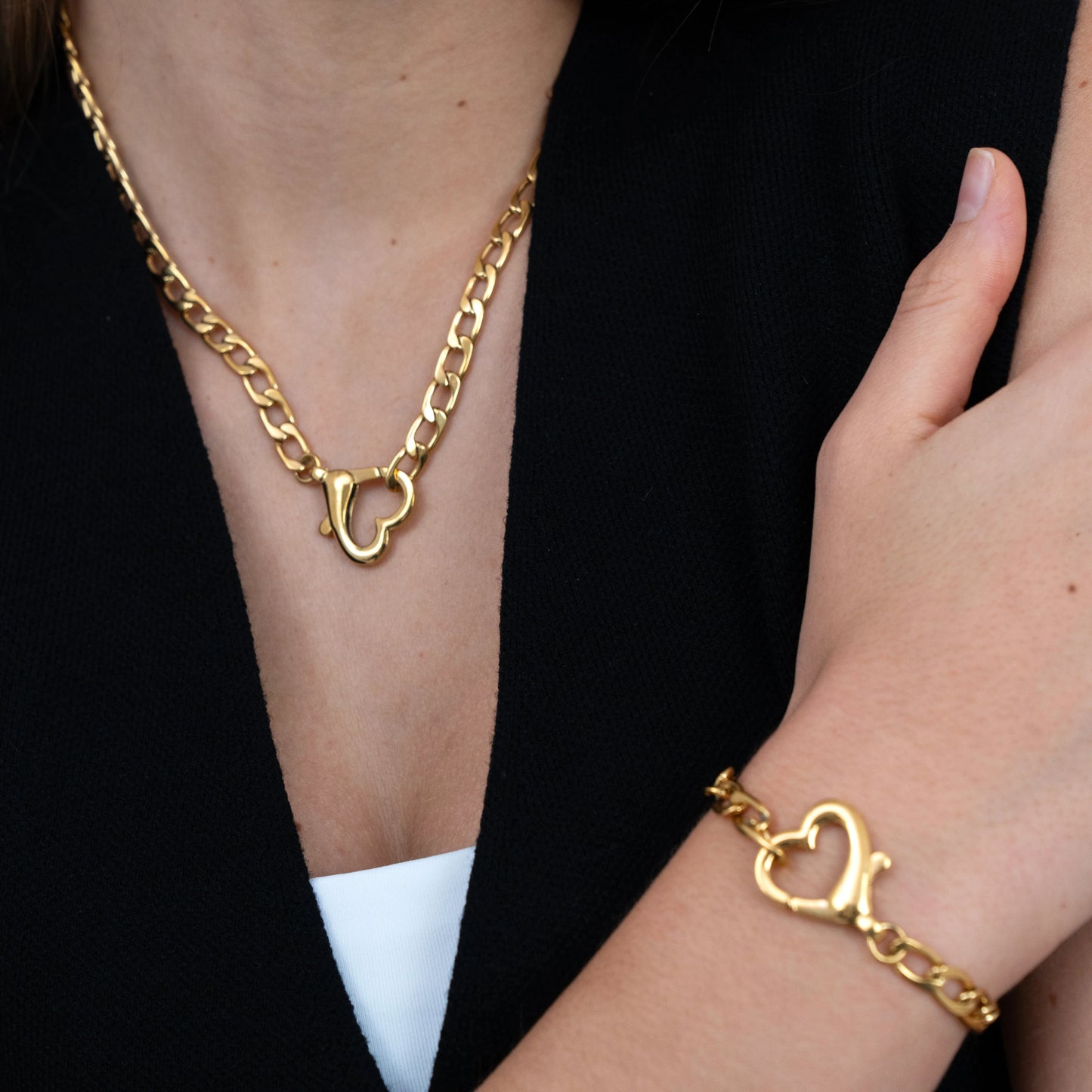 Linked In Love Necklace
