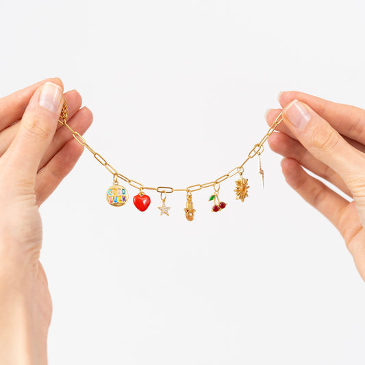 DYO Paperclip Bracelet-Dazzledvenus