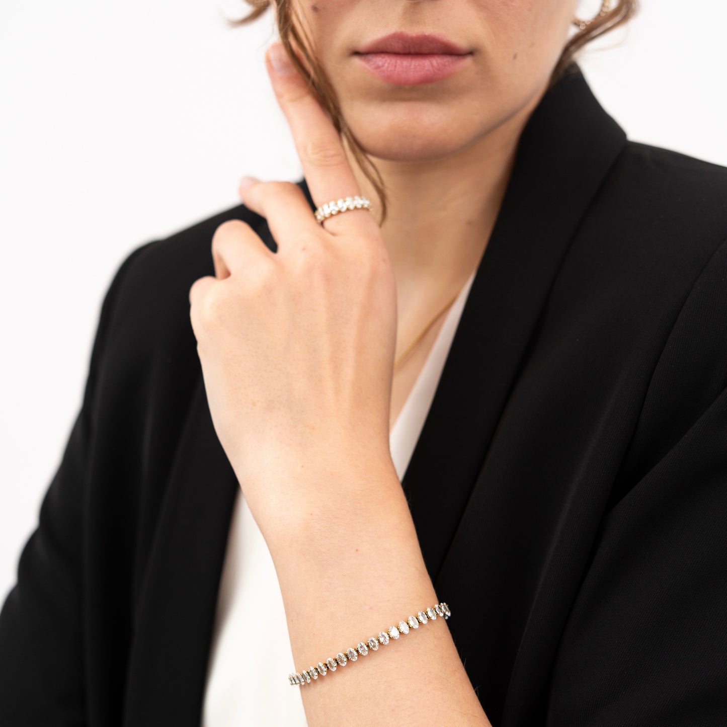 Marquise Tennis Bracelet
