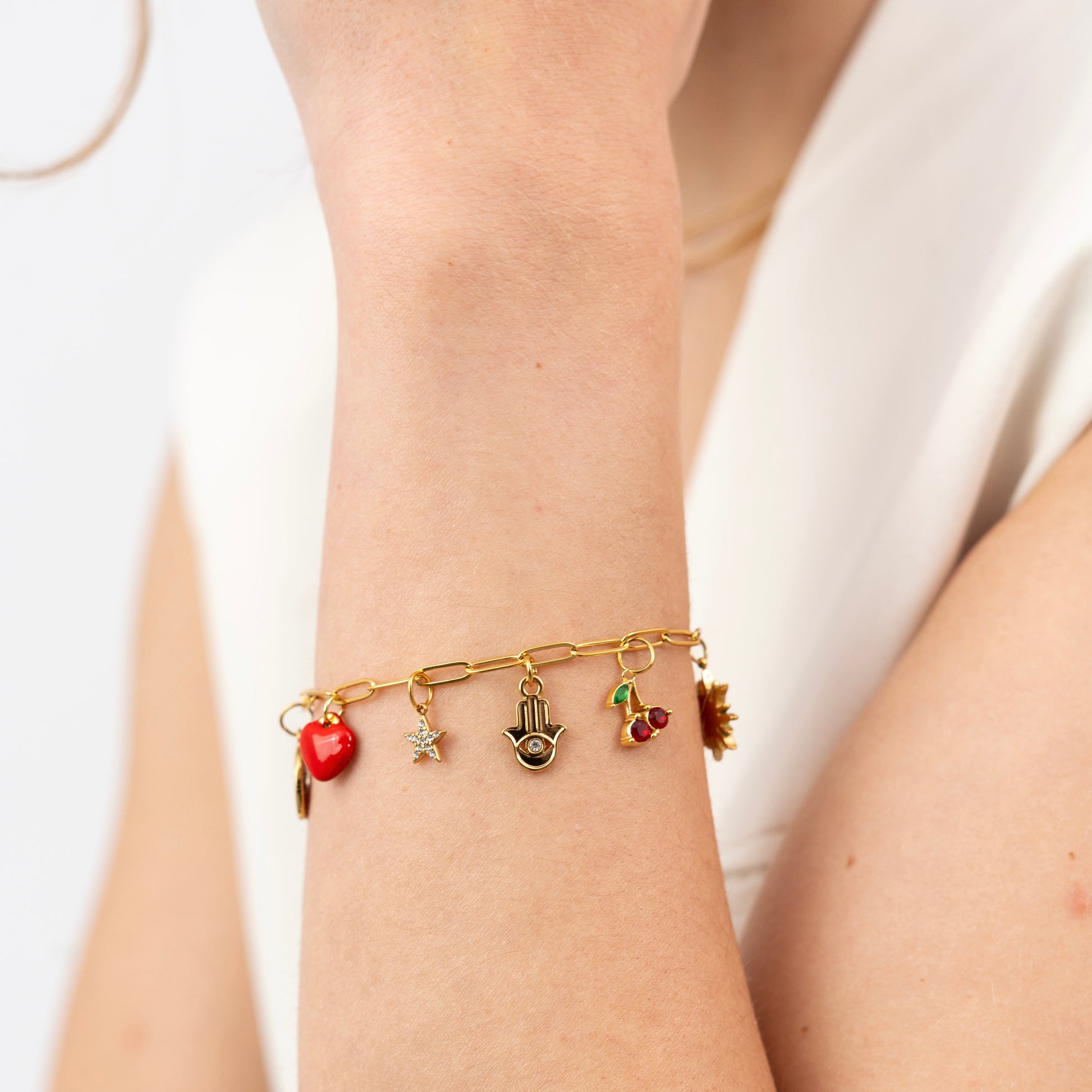 DYO Paperclip Bracelet-Dazzledvenus