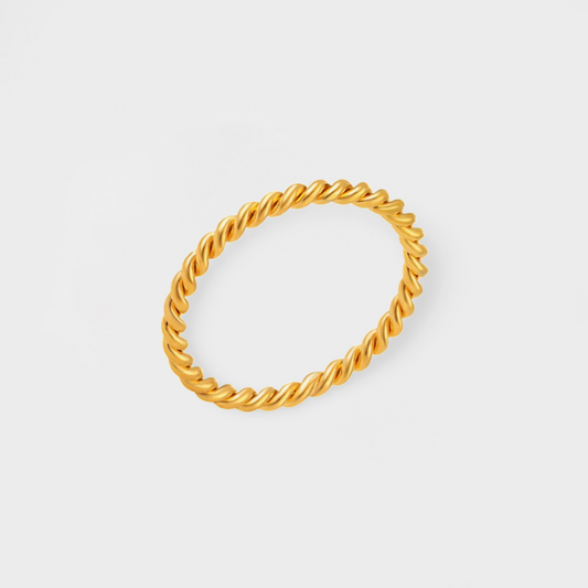 Twisted Rope Band Ring