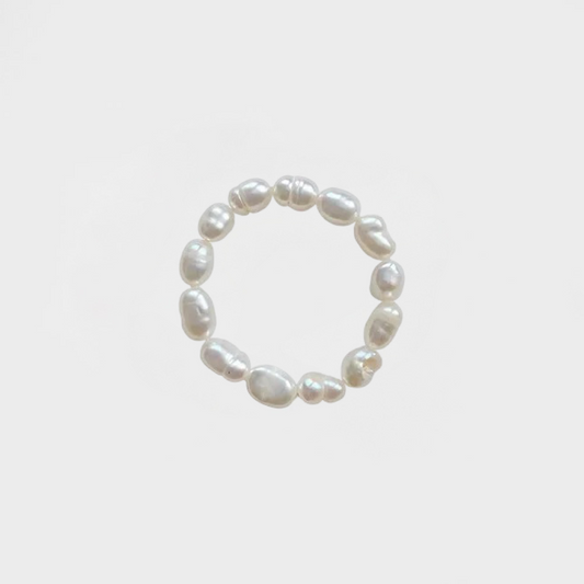 Serenity Pearl Adjustable Ring
