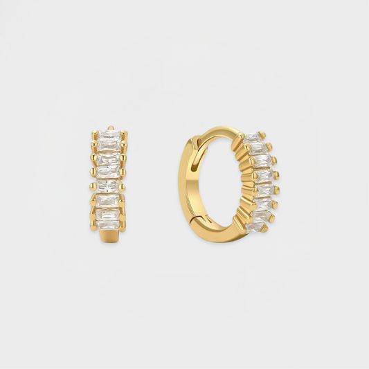Phoebe Huggie Hoop Earring