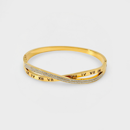 Crossover Roman Bangle-Dazzledvenus