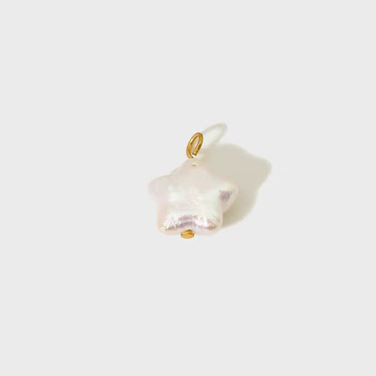 Pearl Star Charm