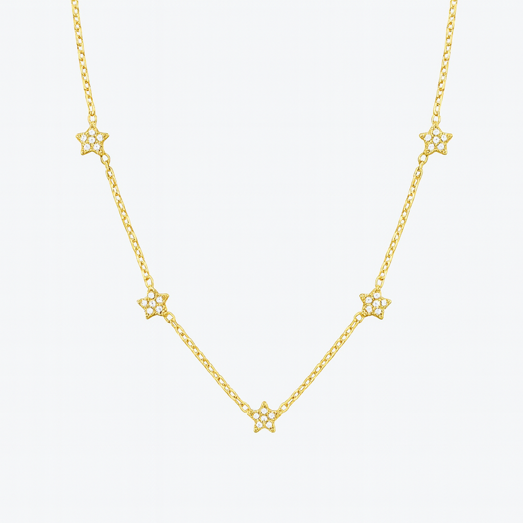 Delicate Star Shine Necklace