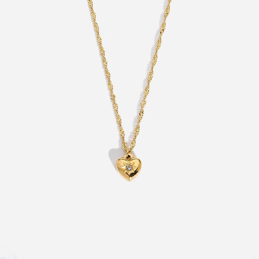 Starburst Heart Necklace