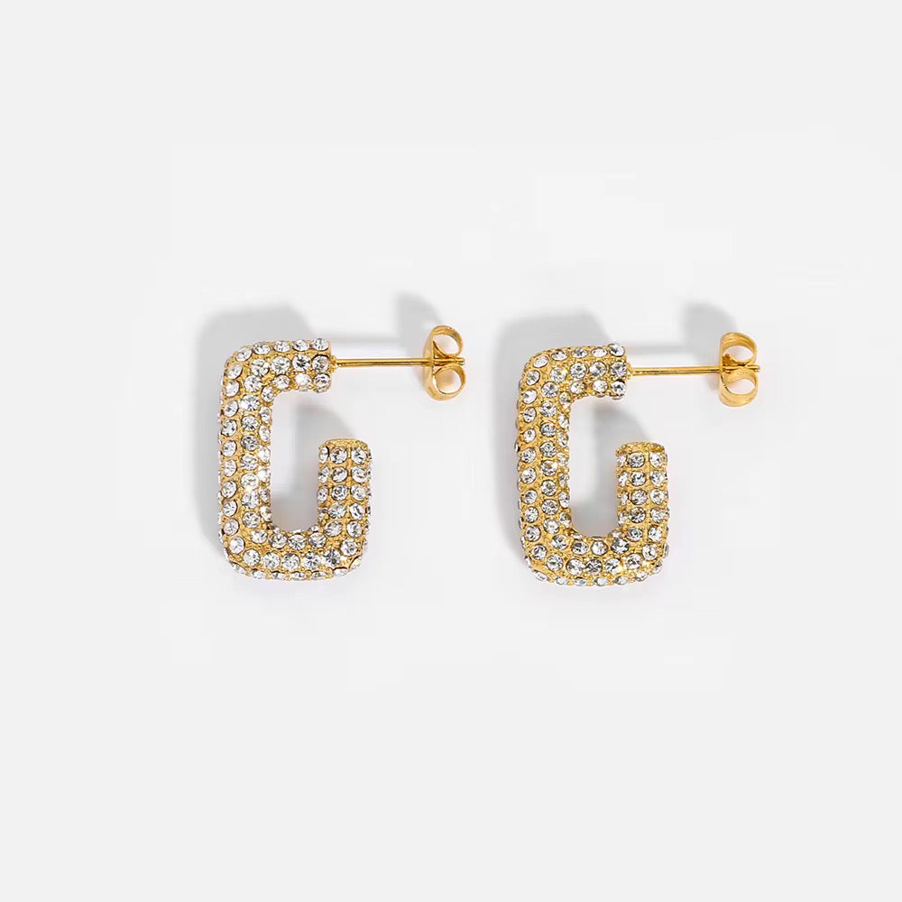 Total Glam Earring-Dazzledvenus