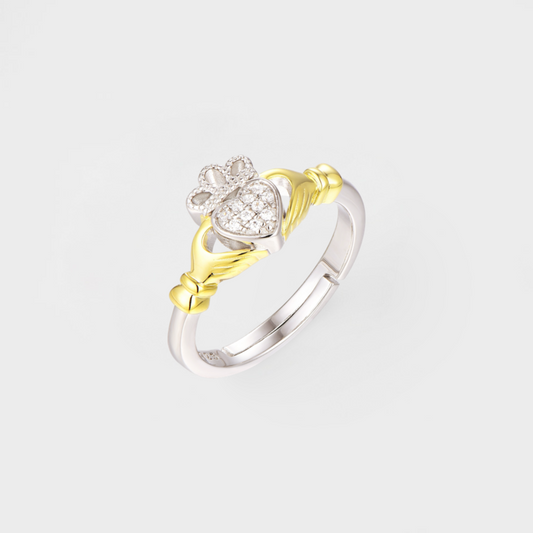 Claddagh Heart Ring-Dazzledvenus