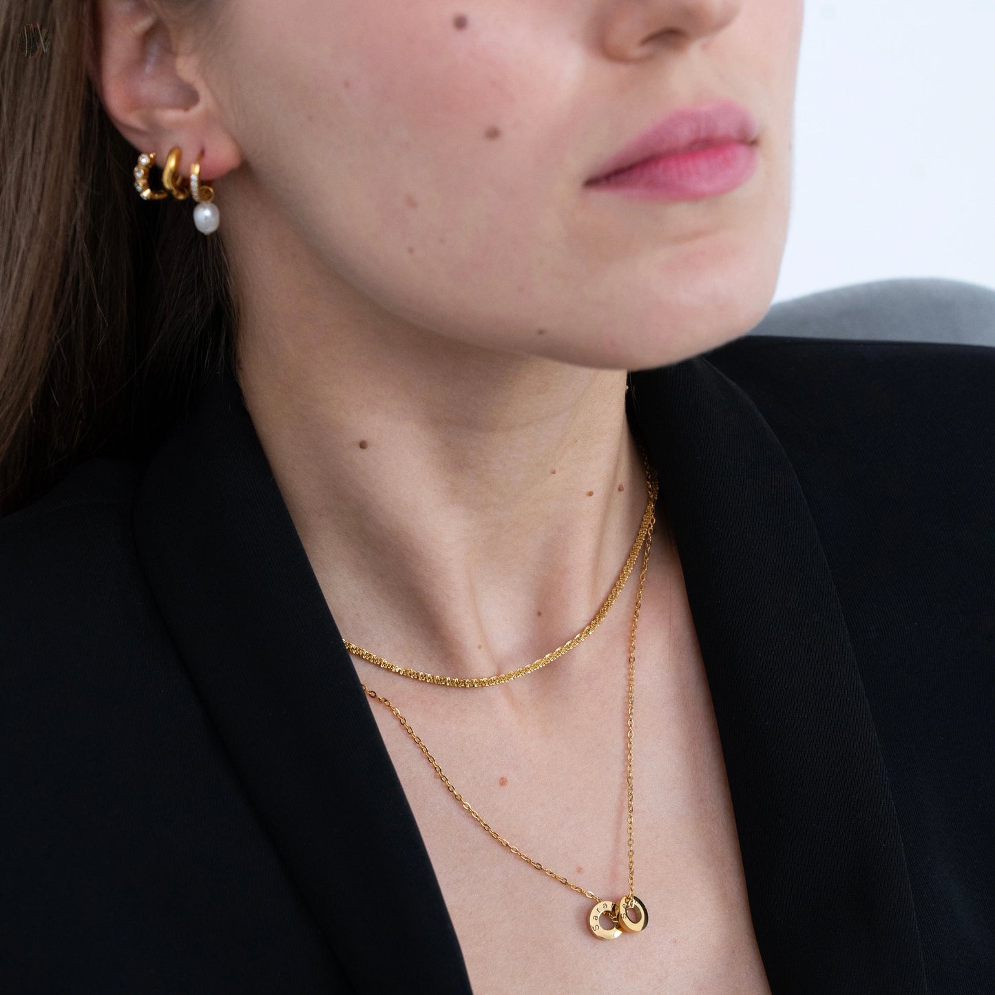 Italian Flashing Chain Necklace