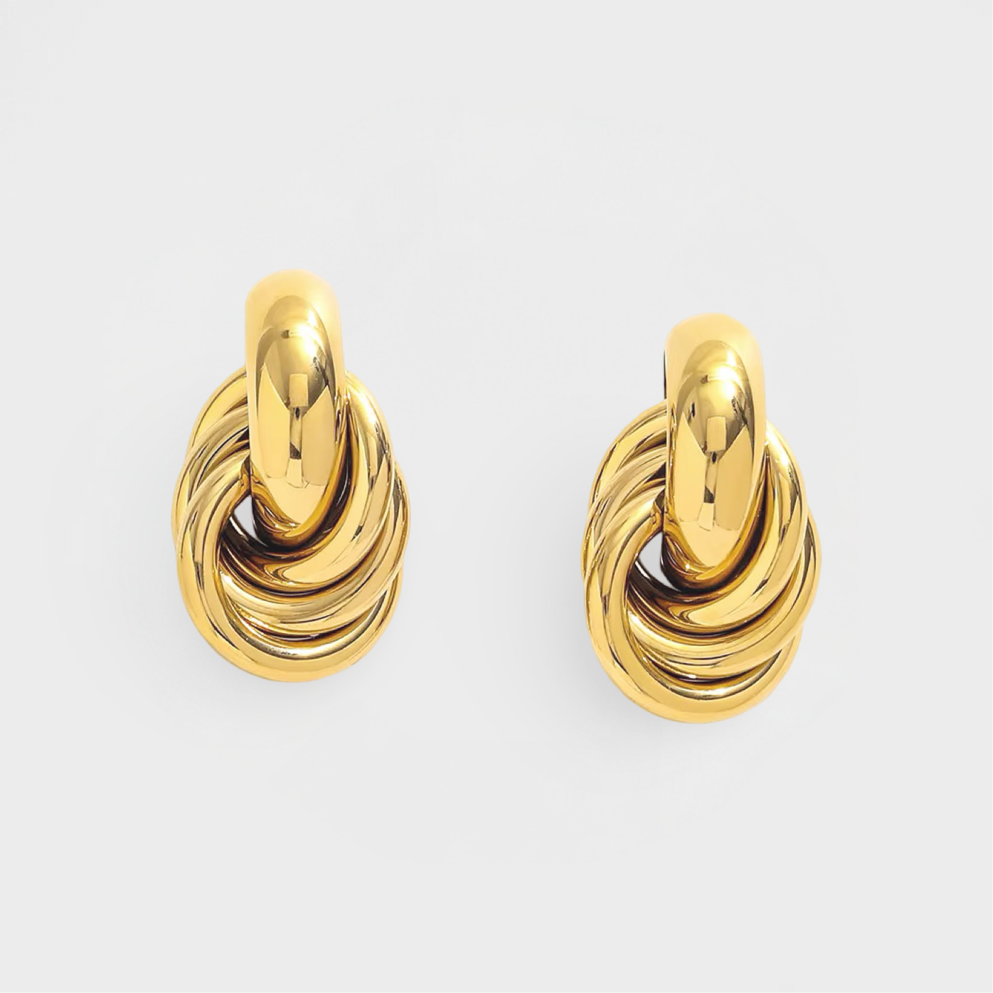Nova Knot Infinity Earring