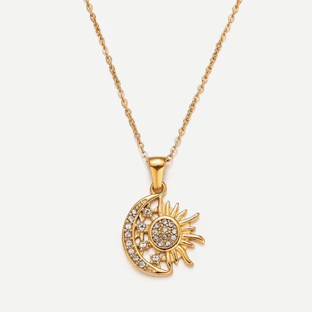 Sun Moon Harmony Necklace