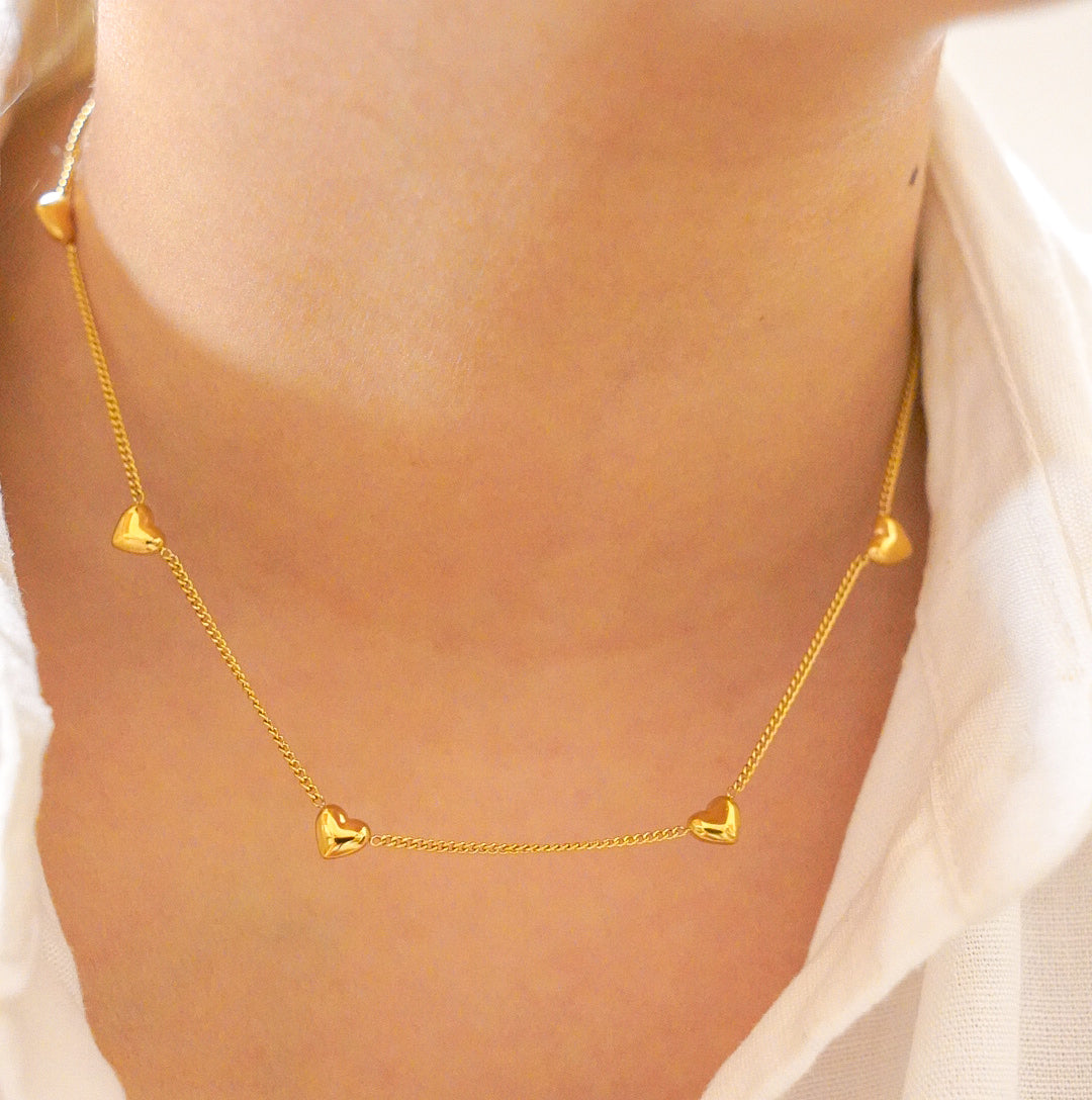 Lovers Dream Hearts Necklace