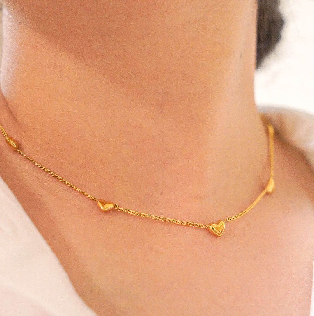 Lovers Dream Hearts Necklace