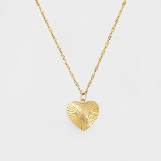 Radiant Heart Necklace-Dazzledvenus
