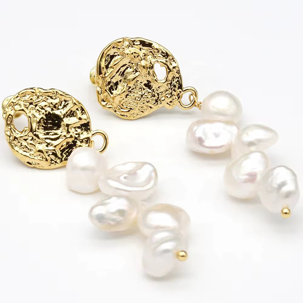 Bloom Pearl Drop Earring