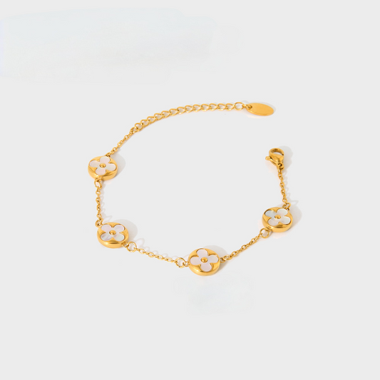 White Floret Bracelet