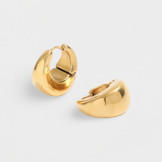 Chance Hoop Earring-Dazzledvenus