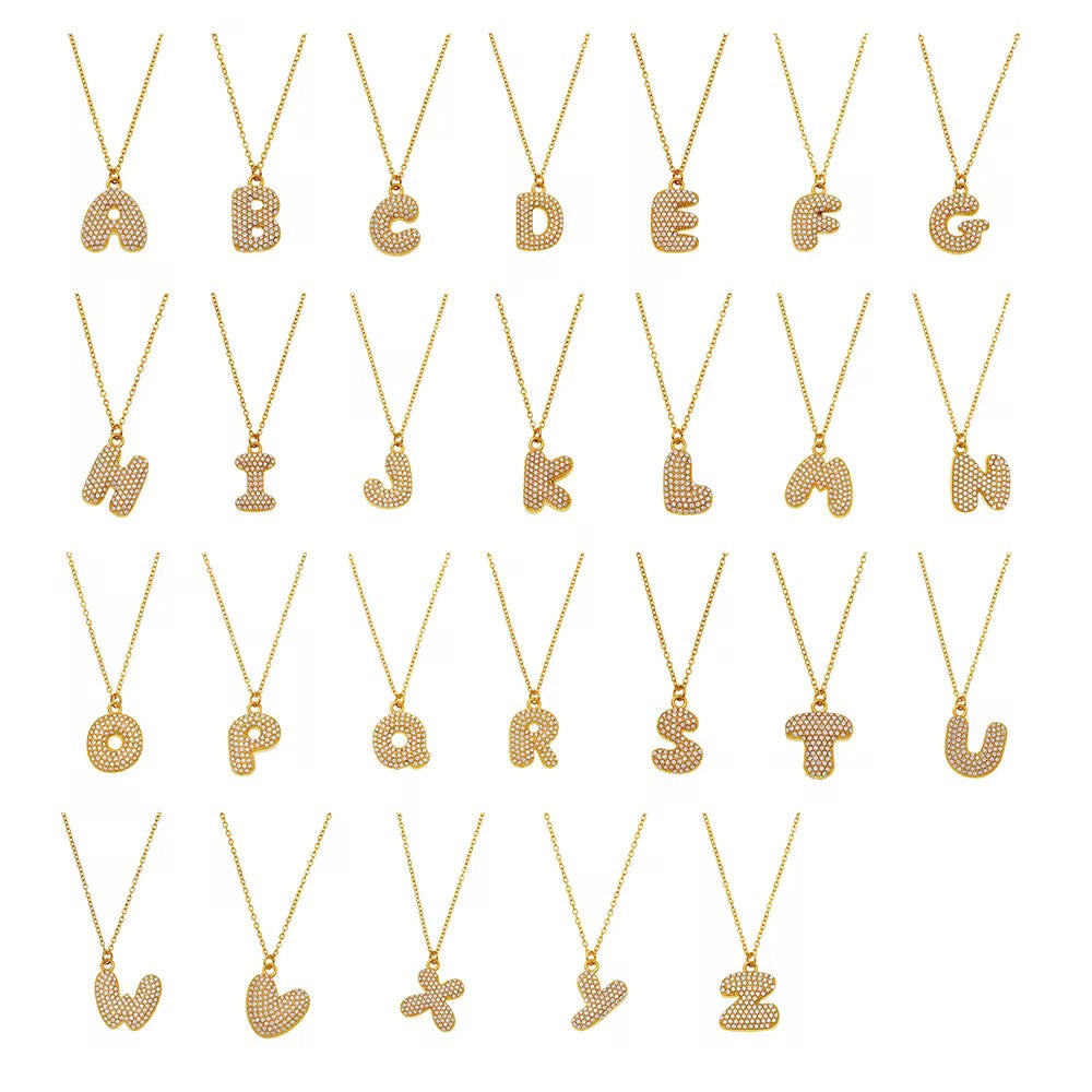 Hailey Diamond Bubble Necklace