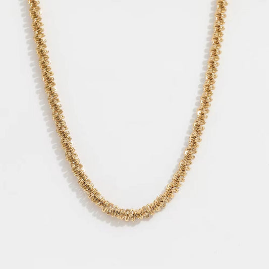 Italian Flashing Chain Necklace-Dazzledvenus