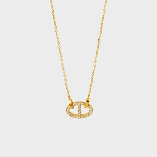 Moonlight Necklace-Explore our elegant Balance Beam T-Bar Chain Necklace collection. Enhance your style with our sophisticated designs. Order now for timeless elegance! 🏆-Dazzledvenus