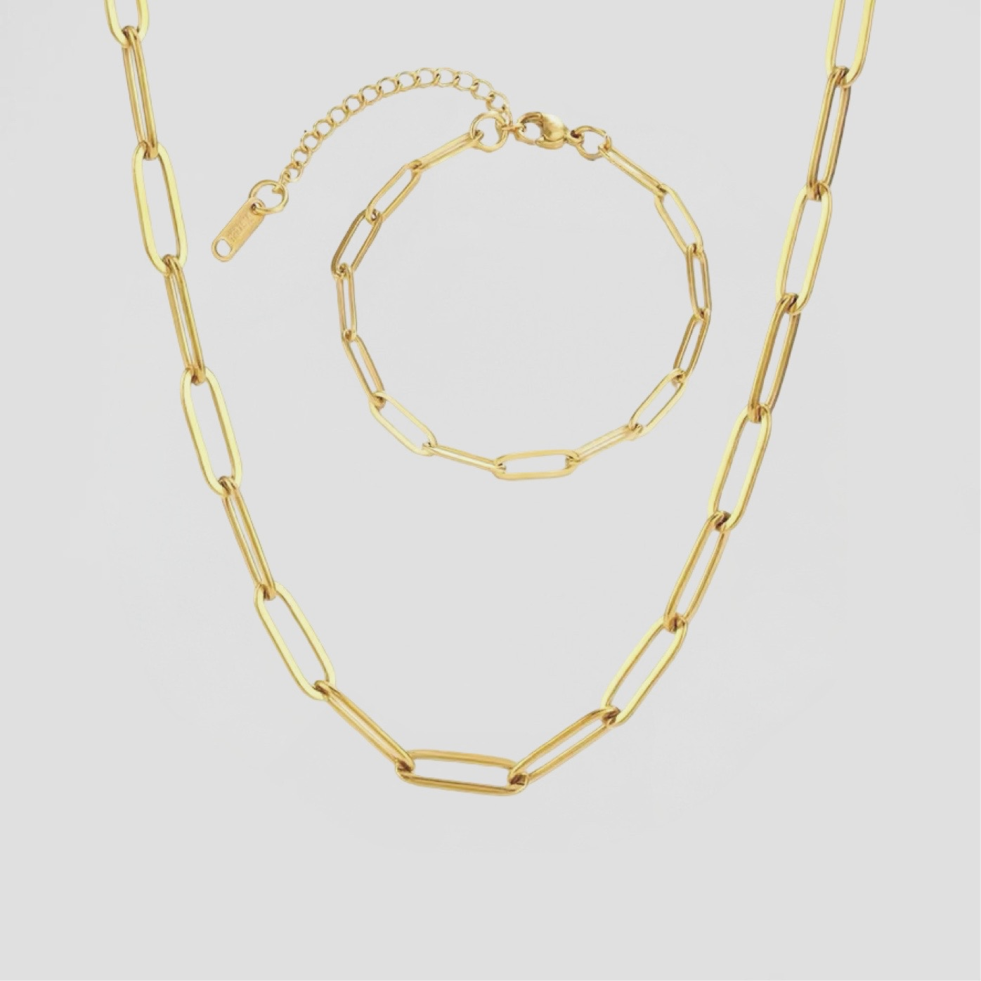 Prime Paperclip Necklace Set