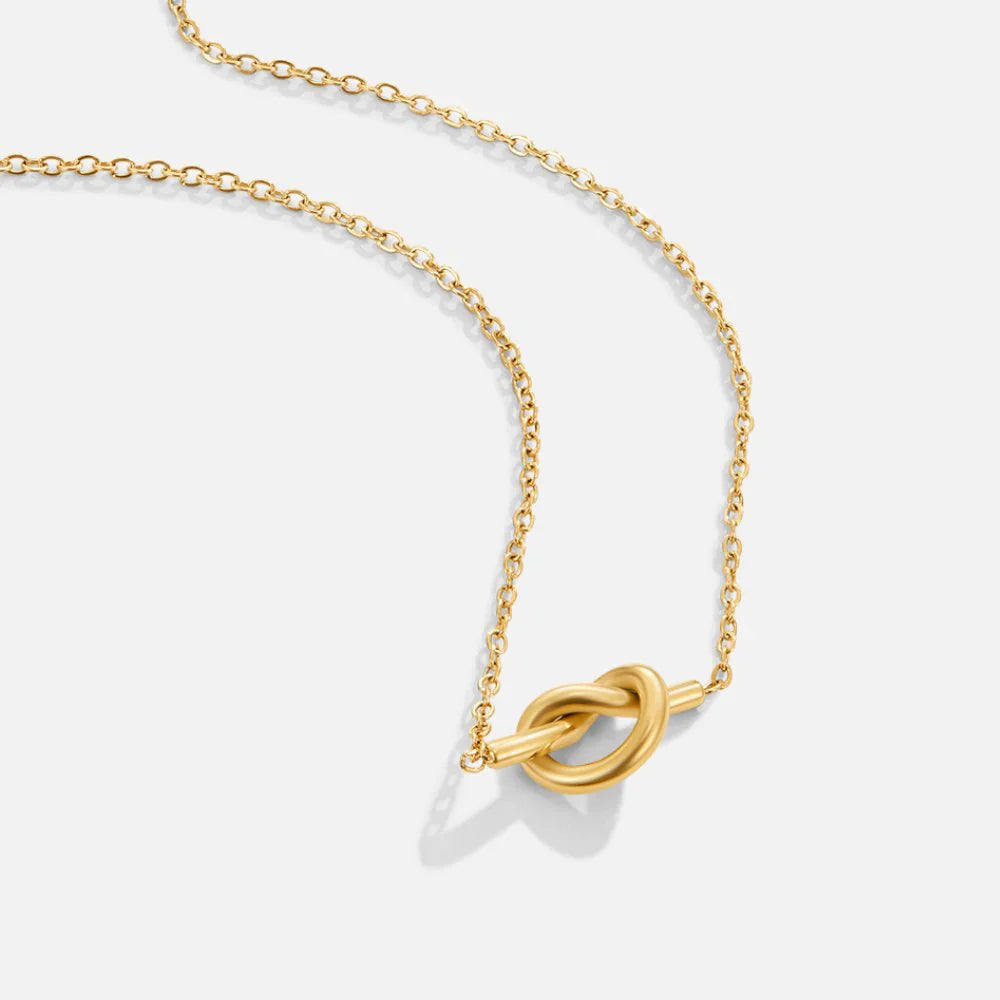 Infinity Knot Necklace-Dazzledvenus
