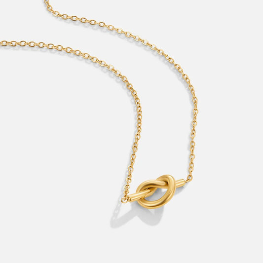 Infinity Knot Necklace-Dazzledvenus