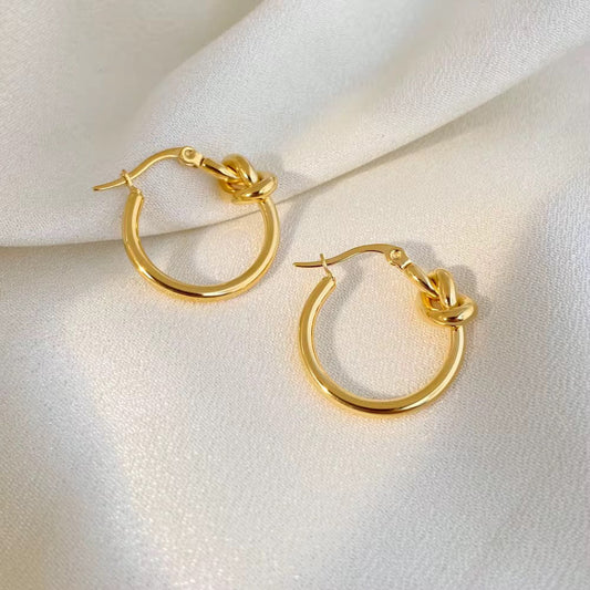 Infinity Hoop Earring