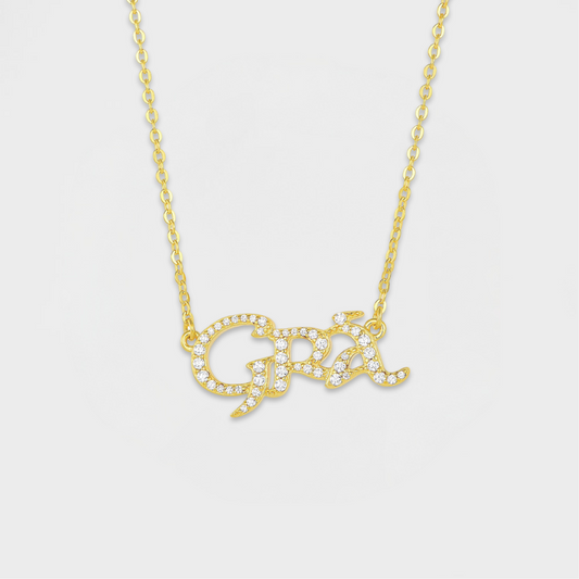 Grà Pave Necklace-Dazzledvenus