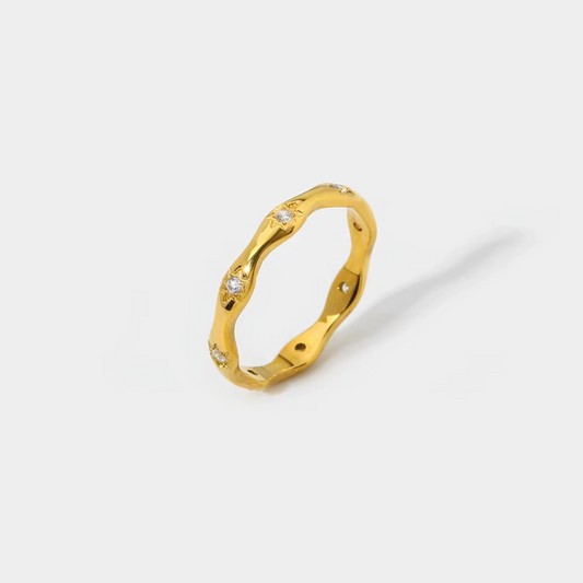Starburst Band Ring