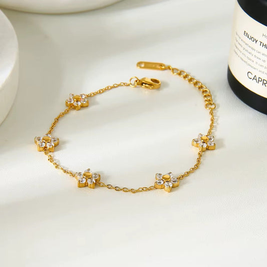 Angelic Clover Bracelet