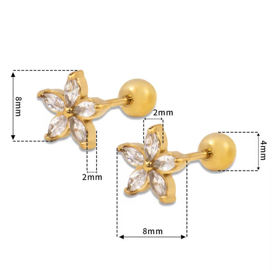 Flora Stud Earring