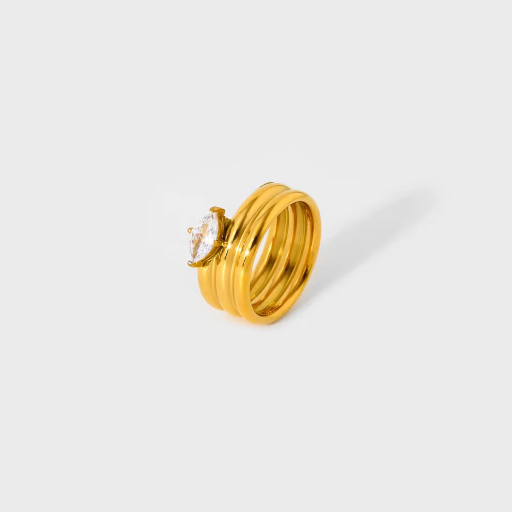 Gemstone Flow Ring-Dazzledvenus