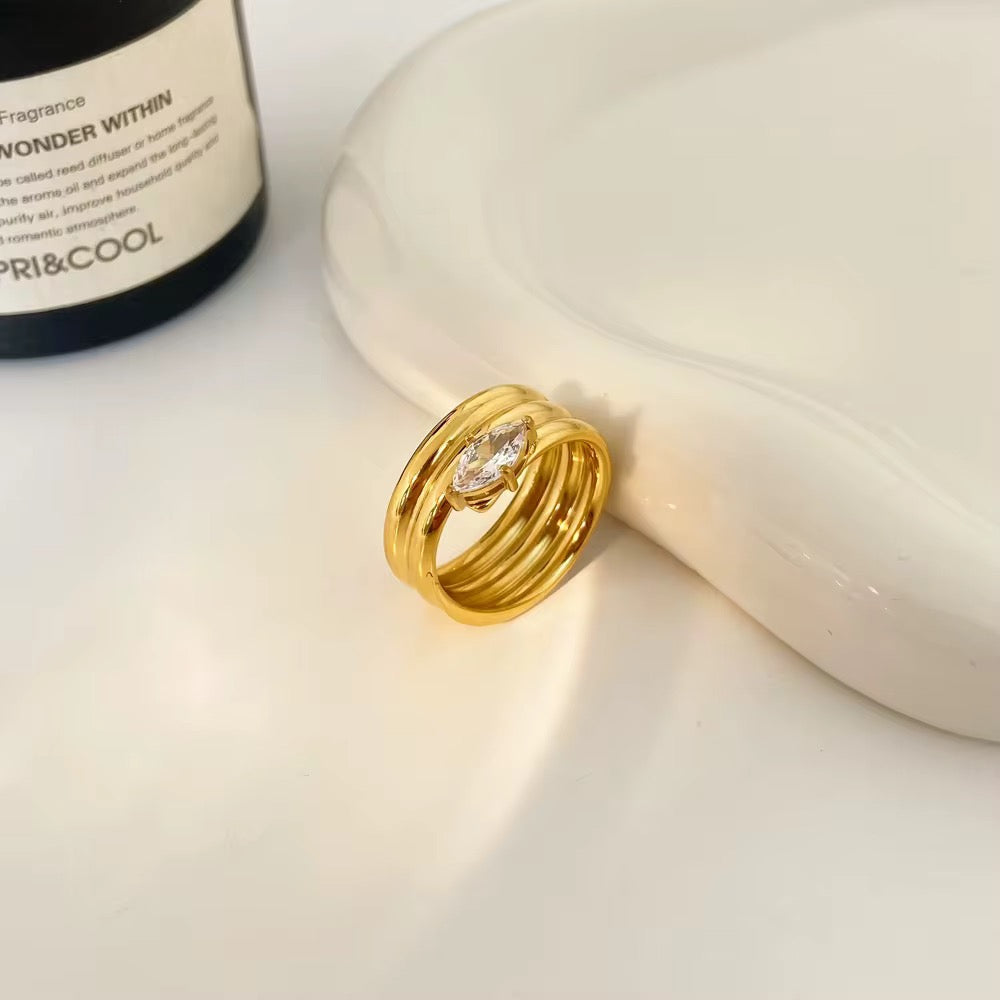 Gemstone Flow Ring-Dazzledvenus