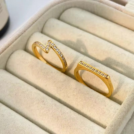 CZ Flash Ring