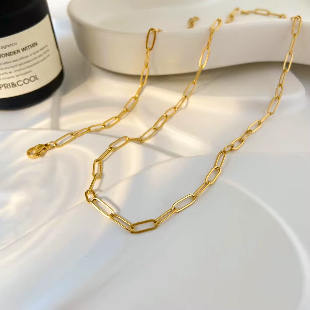 Prime Paperclip Necklace Set