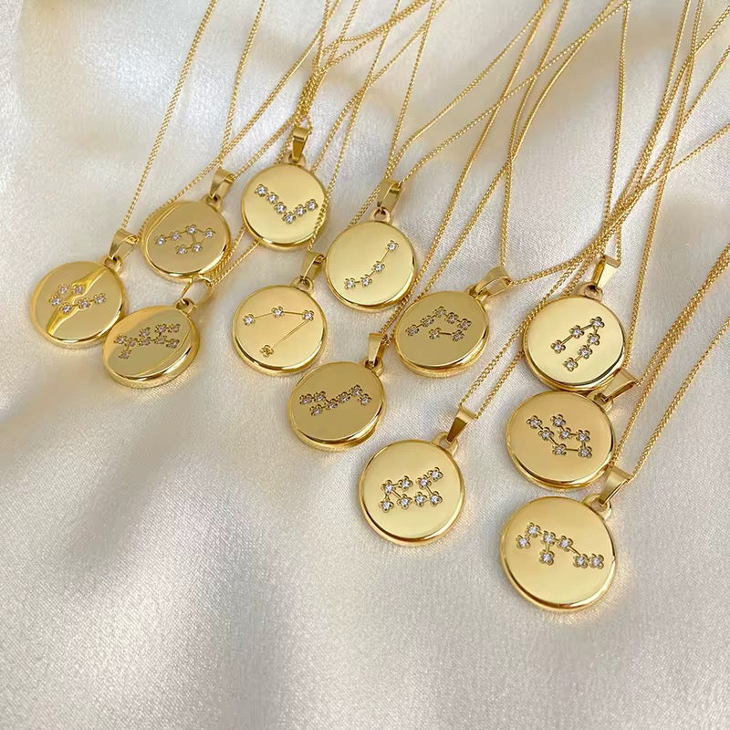 Stargazer Zodiac Necklace
