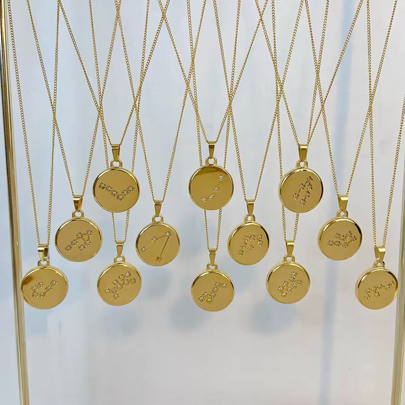 Stargazer Zodiac Necklace
