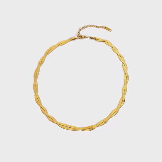 Omega Braided Necklace