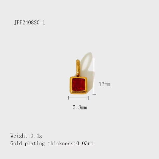 Birthstone Charm