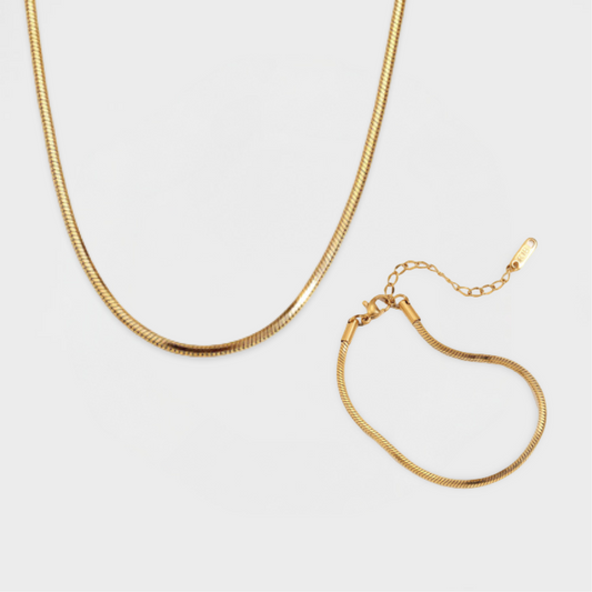 Round Snake Chain Set