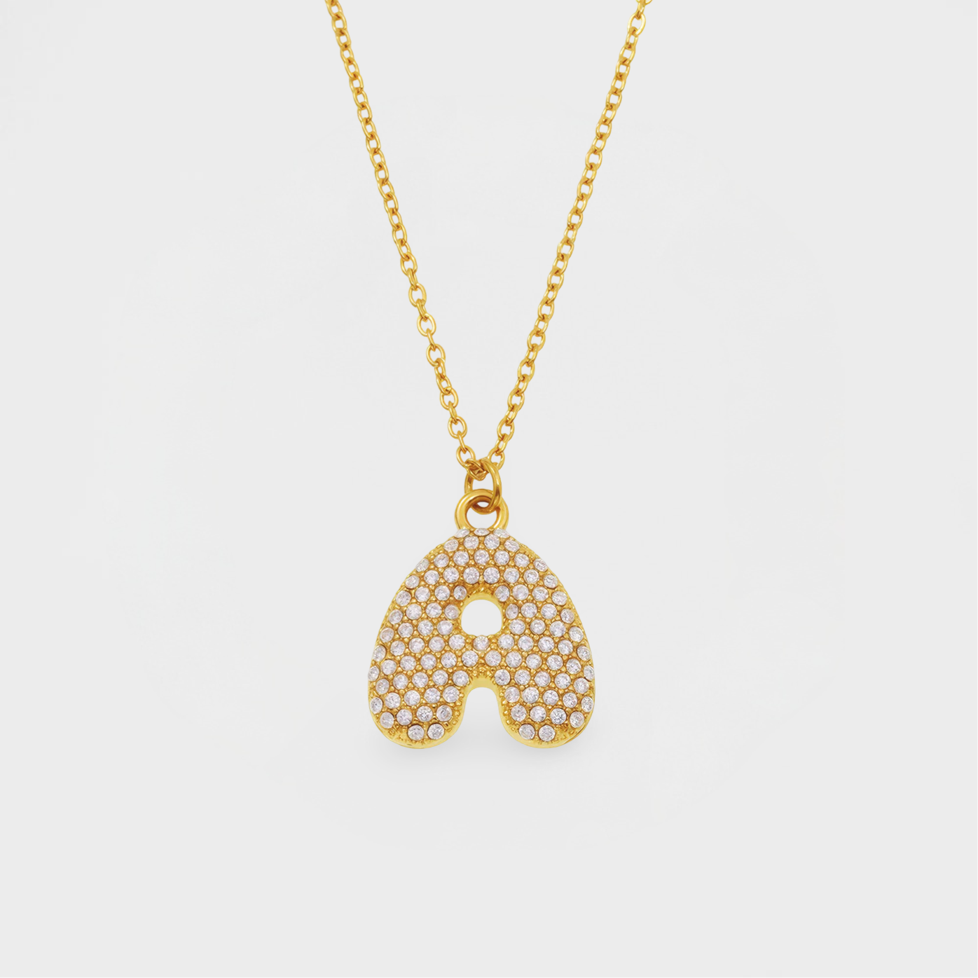 Hailey Diamond Bubble Necklace