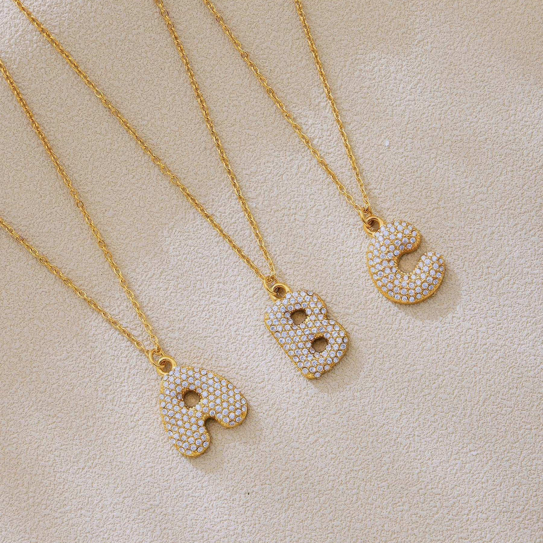 Hailey Diamond Bubble Necklace