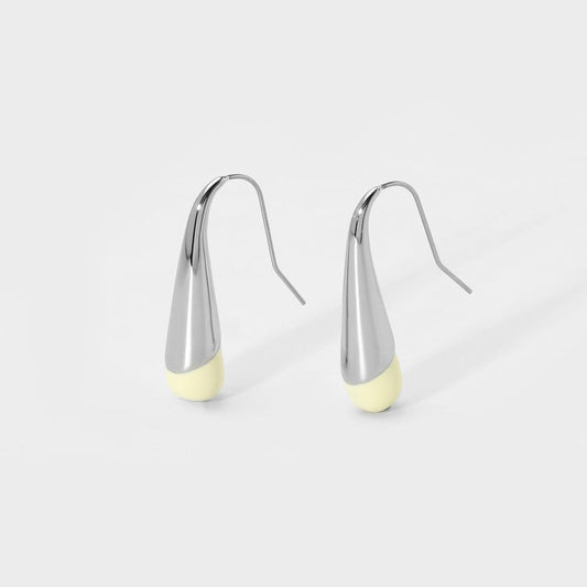 Water Droplet Temperament Dangle Earring